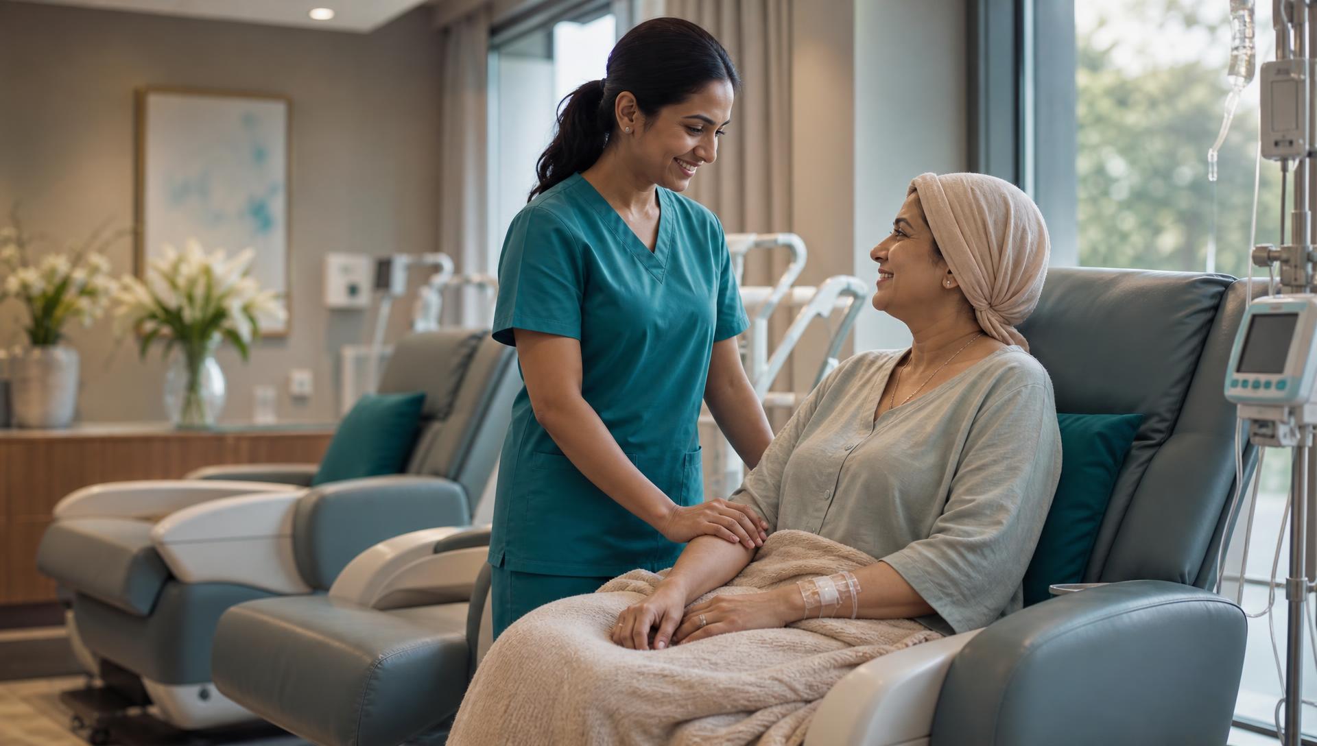 Chemo day-care support